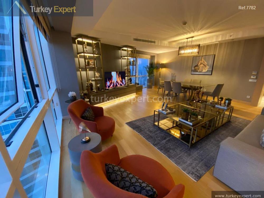 Luxury Bosphorus view high-rise condo for sale in Kadikoy, Istanbul 0