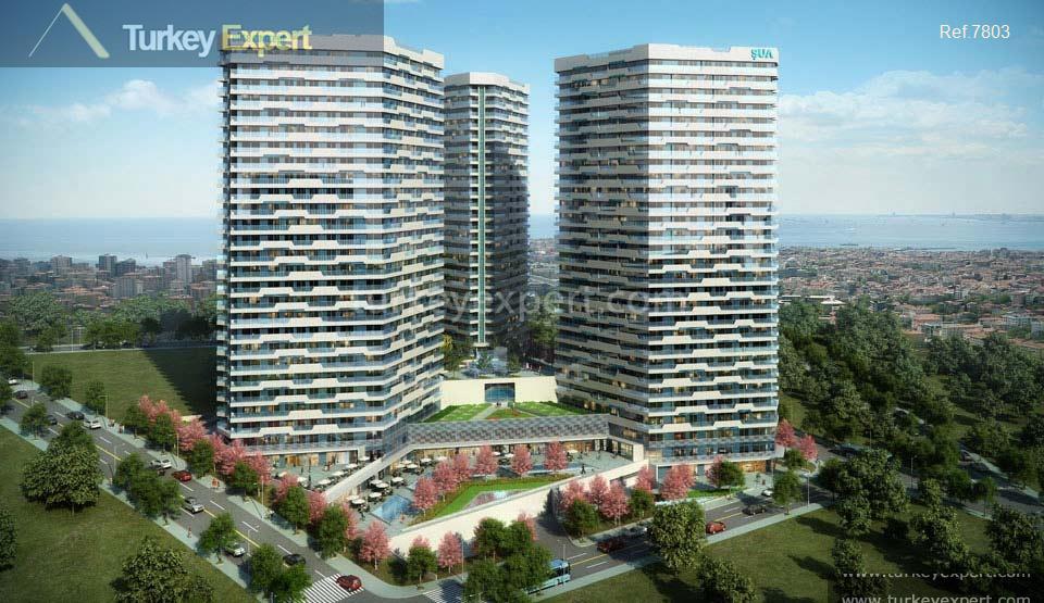 luxury highrise apartments sale in istanbul with sea views1