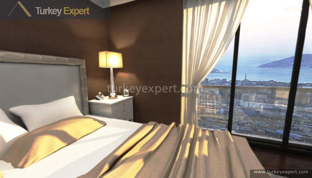 highrise apartment project in istanbul kartal with open sea views19