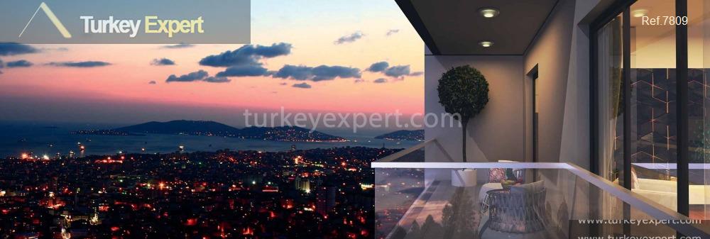 High-rise apartment project in Istanbul Kartal with open sea views 2