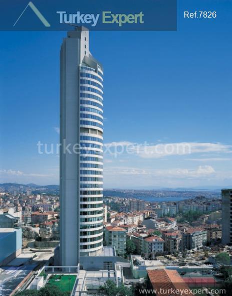 sisli apartment on elite tower for sale