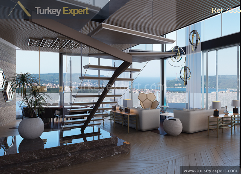 Престижные апартаменты на продажу в Маслаке, Стамбул с видом на Босфор 1