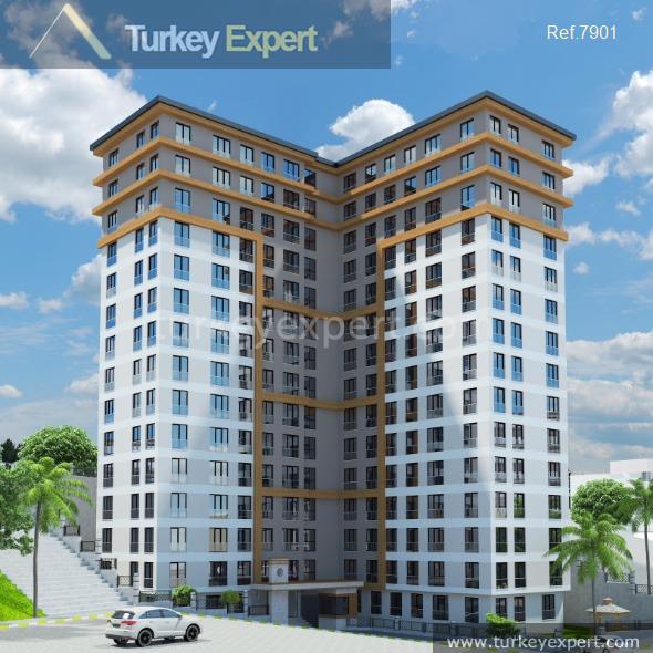 apartments for sale on a new project in kagithane istanbul3