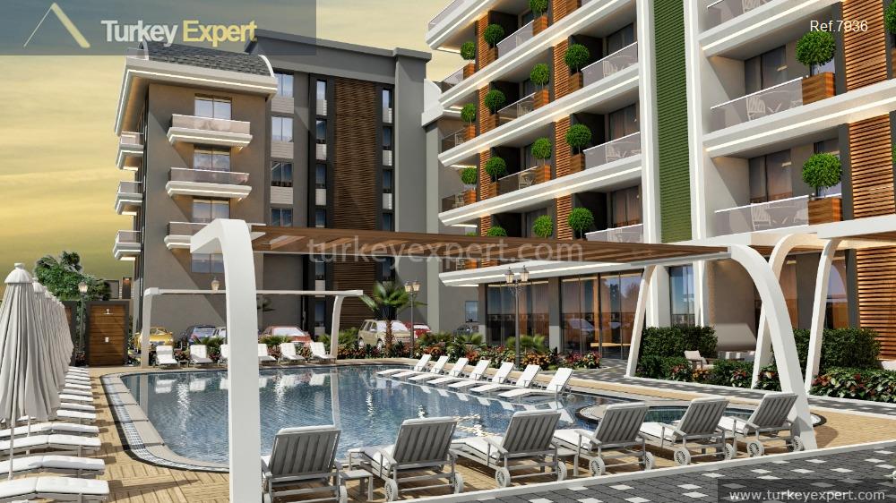 Properties for sale in Alanya Oba, with duplex, penthouse, and garden options 1