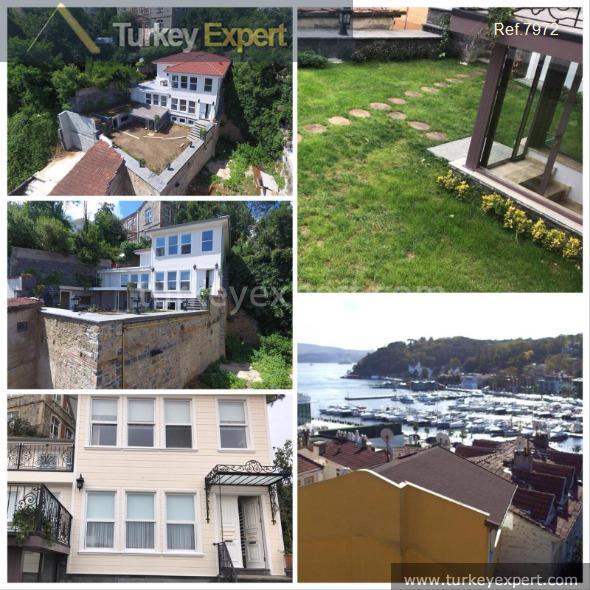 Mansion in Istanbul Tarabya with Marina and Bosphorus views 0