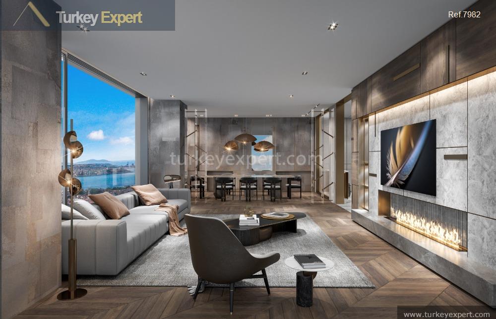 Appartementen met uitzicht op de Bosporus te koop in het hart van Istanbul, Sisli Nisantasi 0