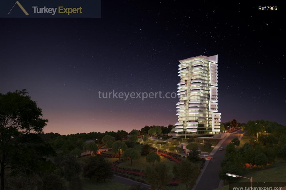 centrally located apartments in umraniye on a new project asian24