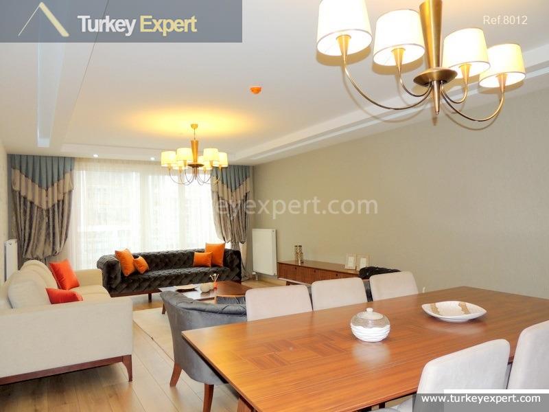 ready to move apartments for sale in istanbul with sea15