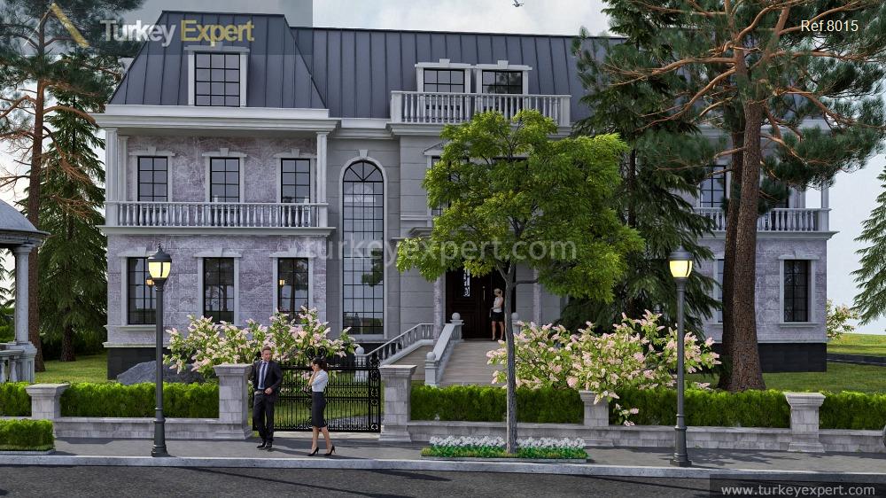 Lavish private mansions with smart-home technology in Istanbul Cekmekoy 0