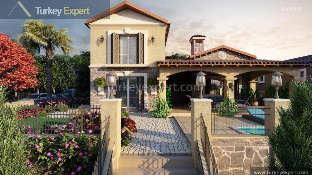 traditional style sea view villa with private pool and garden6