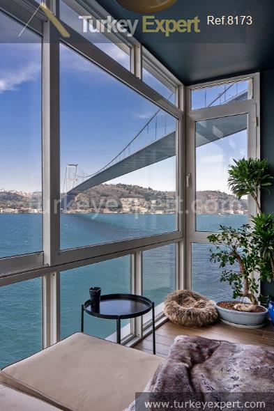 apartment in istanbul sariyer with bosphorus views21