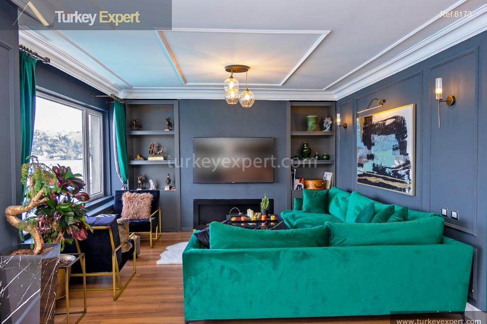 apartment in istanbul sariyer with bosphorus views24