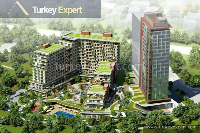 attractive apartments for sale on a new project in istanbul11
