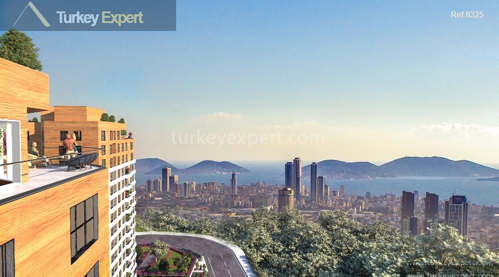 Продажа новых квартир с видом на море в районе Kartal, Стамбул 0