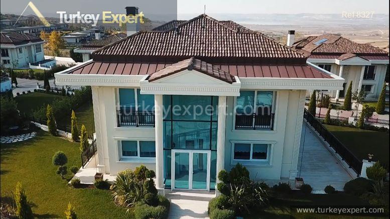 1lakeview mansion with elevator and pool for sale in buyukcekmece1