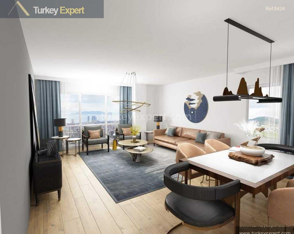 affordable seaview apartments for sale in kartal istanbul17