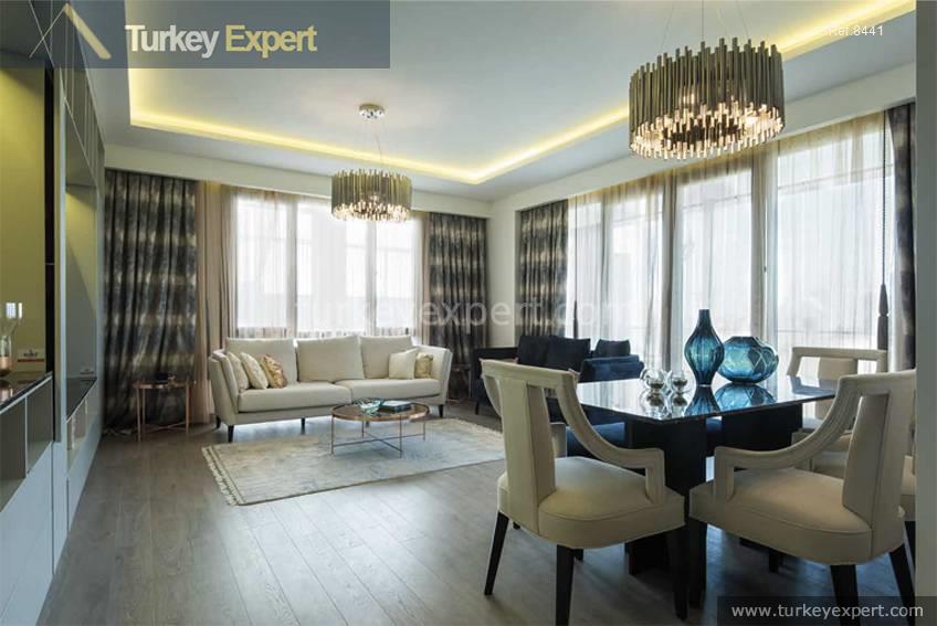 Modern apartments for sale in Istanbul Basaksehir with facilities 1
