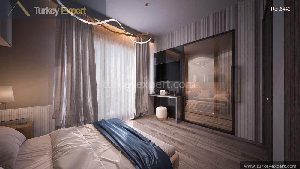 luxurious apartments sale in basaksehir istanbul in a complex with8