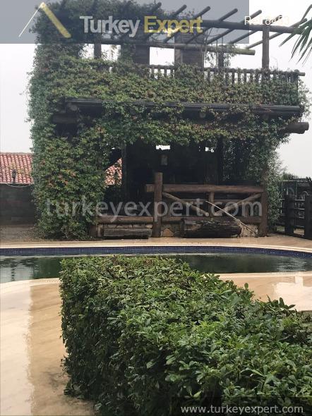 dream villa in buyukcekmece istanbul with a large garden and24