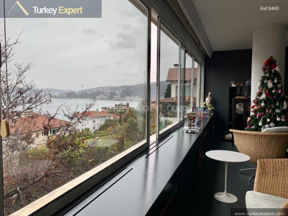 Bosphorus-view spacious apartment for sale in Bebek, Istanbul 0