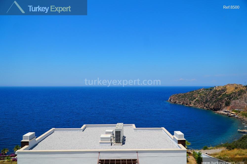 31bodrum apartments with private beach pool and garden19