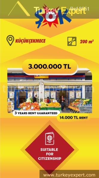 1commercial shop for sale in kucukcekmece of istanbul1