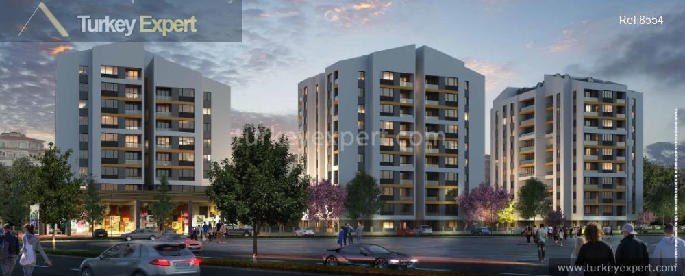 New residential apartments for sale in Beylikduzu of Istanbul, in a complex 0
