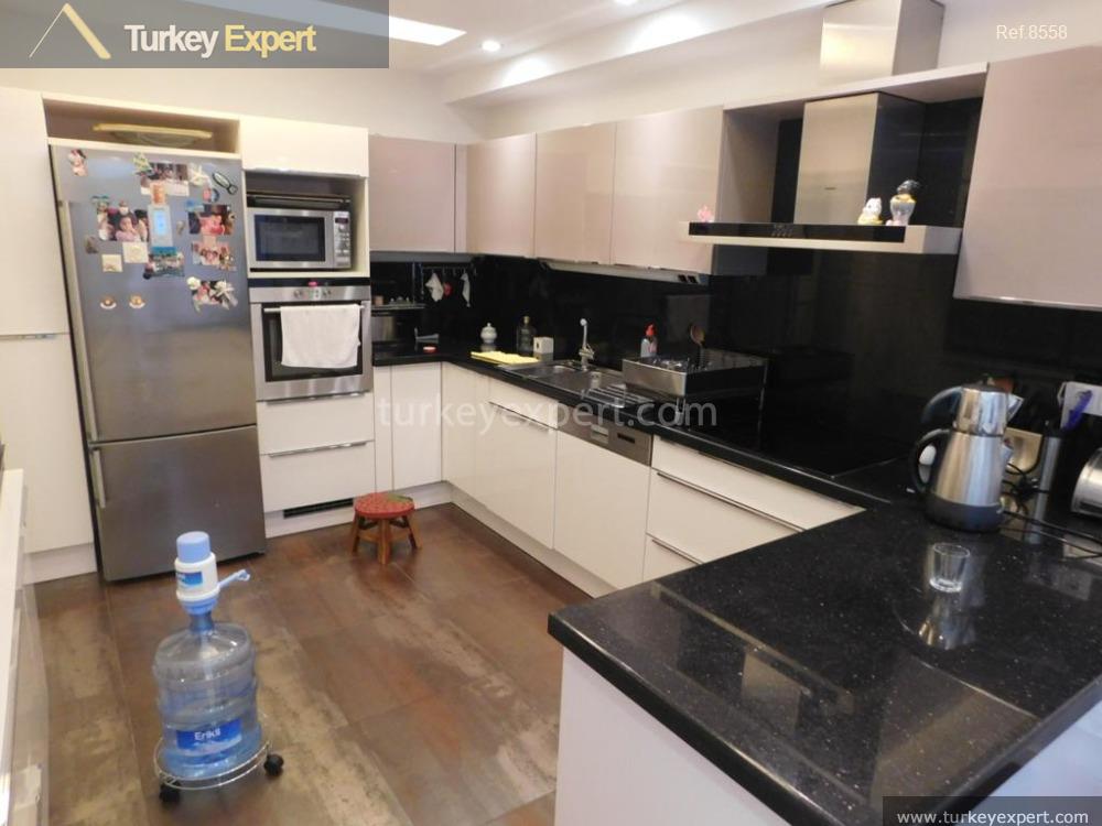 luxurious triplex in zekeriyakoy with a pool garden and more12
