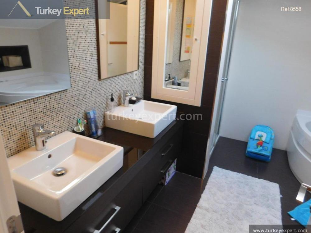 luxurious triplex in zekeriyakoy with a pool garden and more21