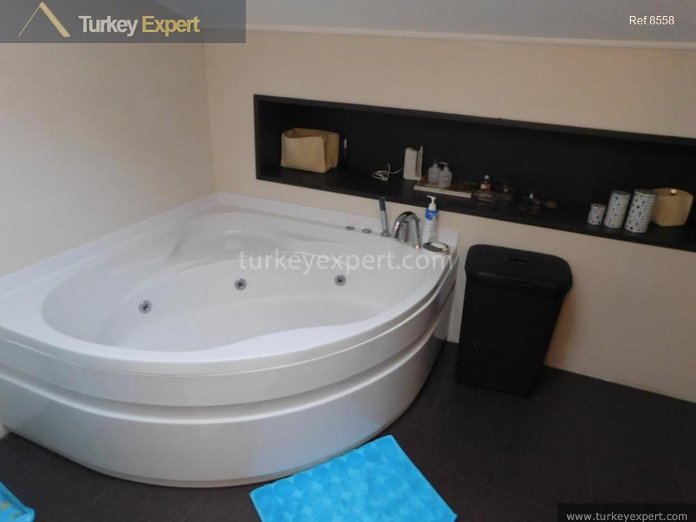 luxurious triplex in zekeriyakoy with a pool garden and more26
