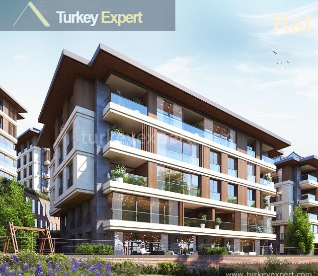 luxurious apartments for sale in camlica uskudar in a complex1