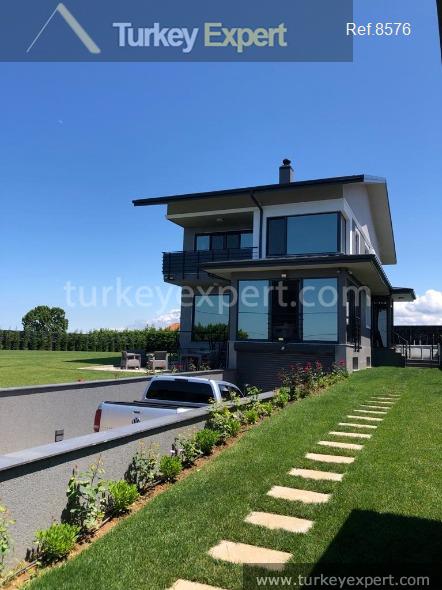 luxurious villa in riva of istanbul on a large plot7