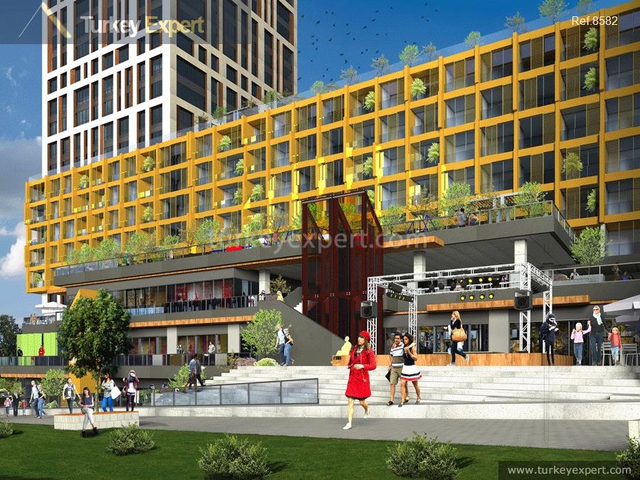 Apartments are for sale in Kadikoy, Istanbul with social facilities 0
