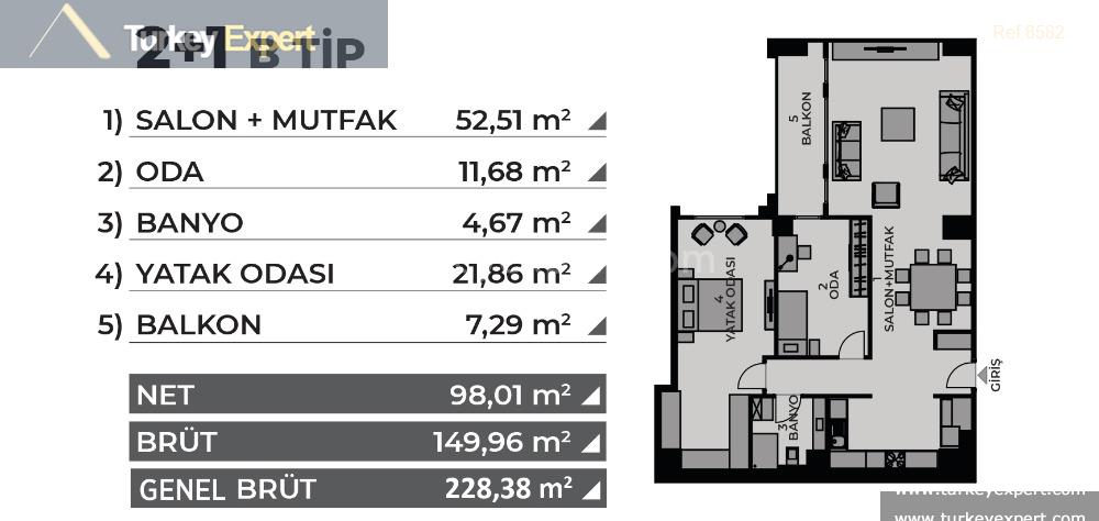 _fp_apartments are for sale in kadikoy istanbul with social facilities6