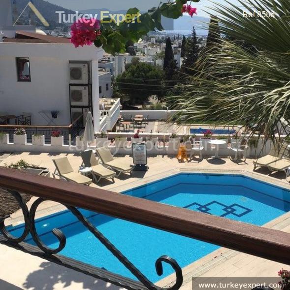 hotel for sale in bodrum center with castle views4