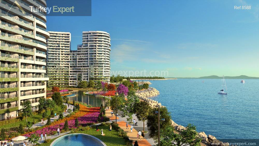 61seafront luxury apartments sale in istanbul atakoy in a beautiful4