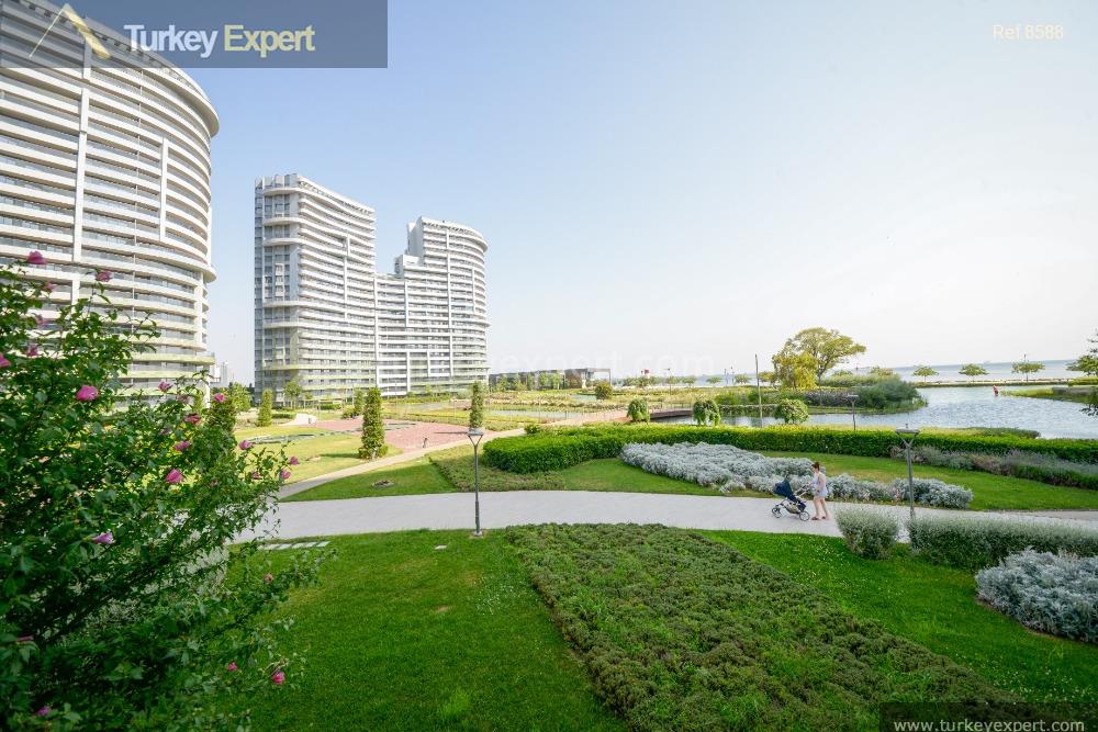 seafront luxury apartments sale in istanbul atakoy in a beautiful15