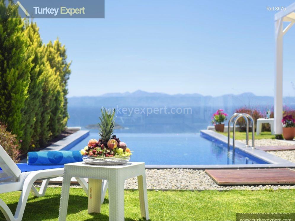 1villa with pool and panoramic sea and sunset views in6