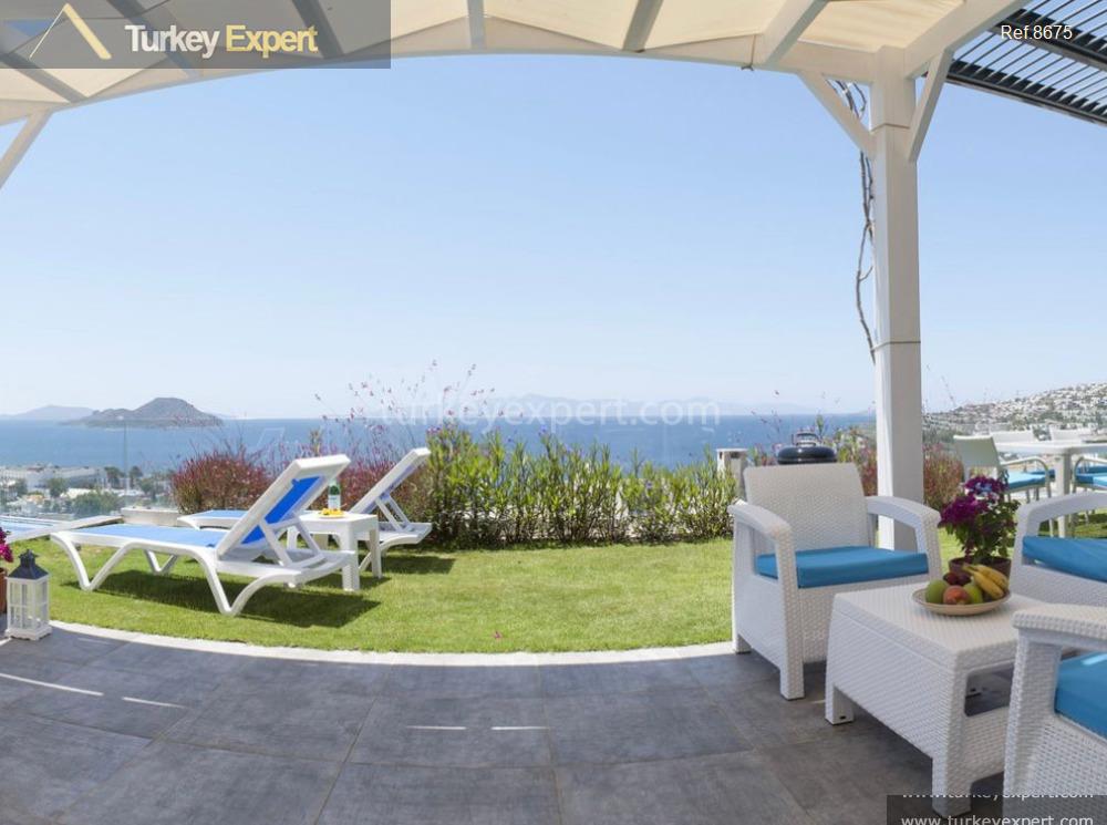 villa with pool and panoramic sea and sunset views in14