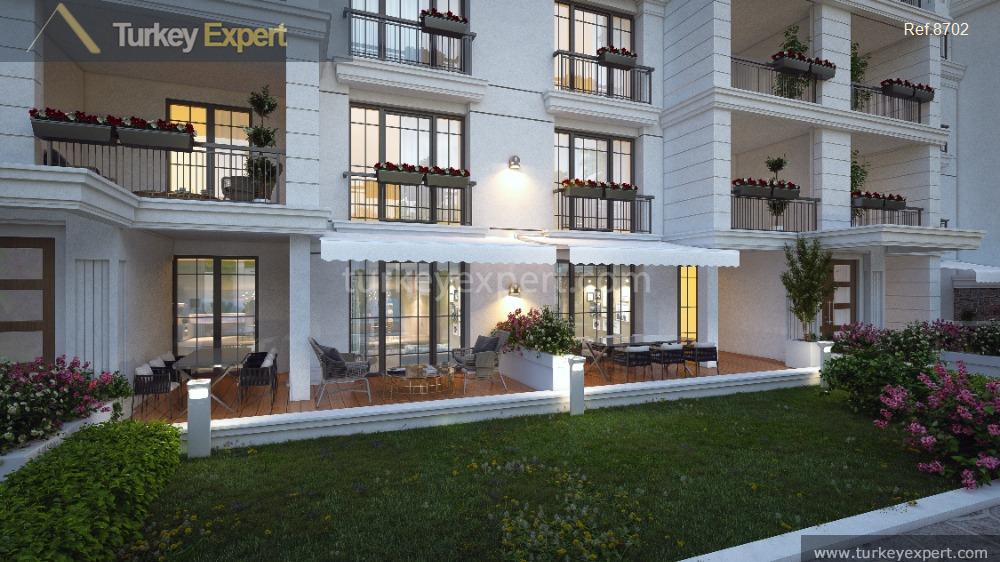 istanbul buyukcekmeces luxurious apartments with duplex garden and terrace options11