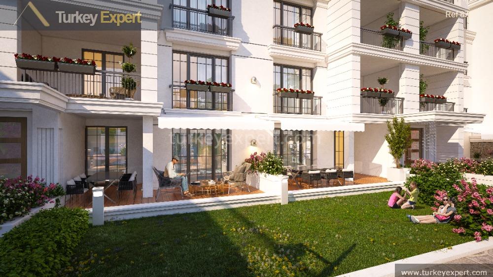 istanbul buyukcekmeces luxurious apartments with duplex garden and terrace options12