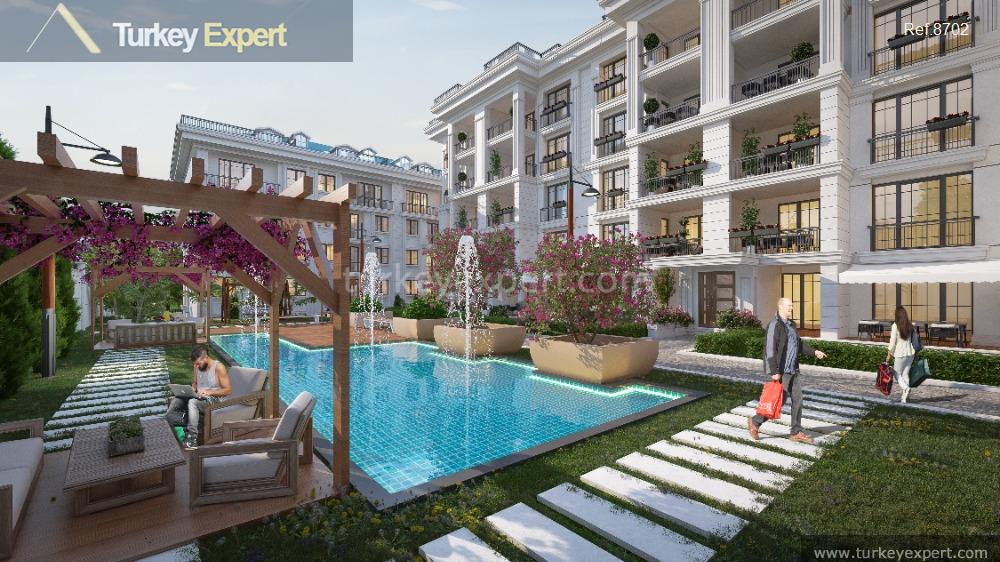 istanbul buyukcekmeces luxurious apartments with duplex garden and terrace options15