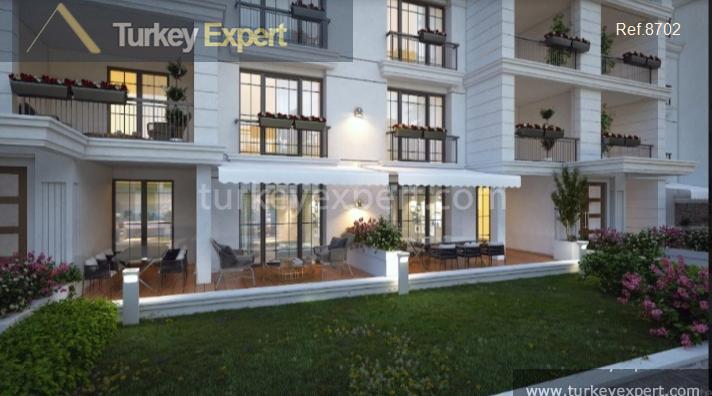istanbul buyukcekmeces luxurious apartments with duplex garden and terrace options20