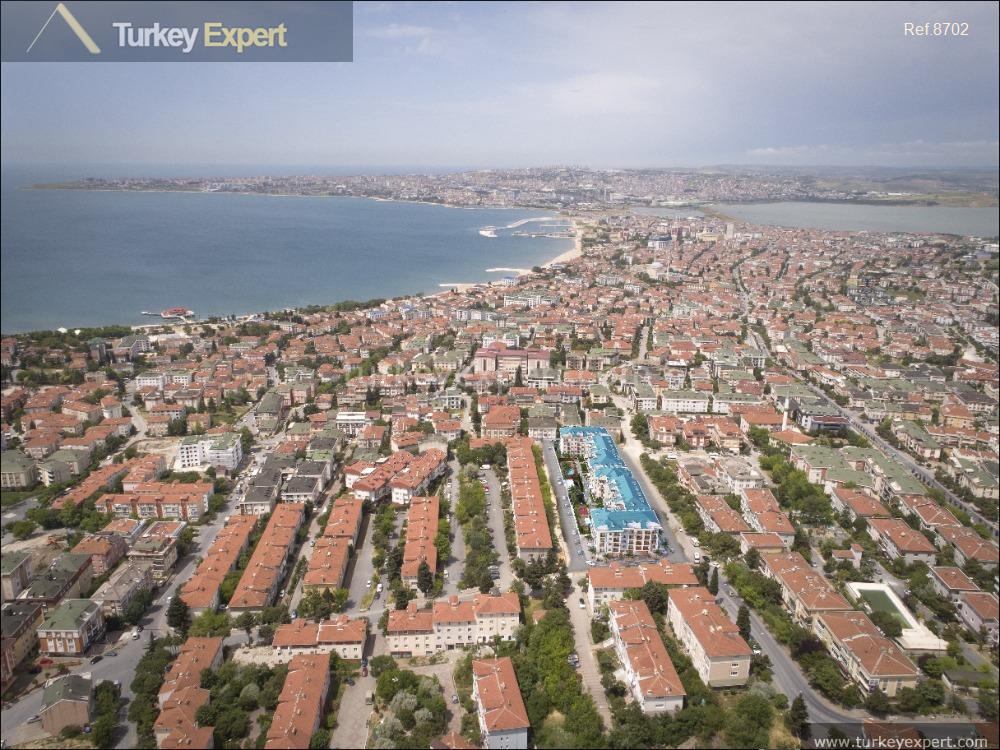istanbul buyukcekmeces luxurious apartments with duplex garden and terrace options3