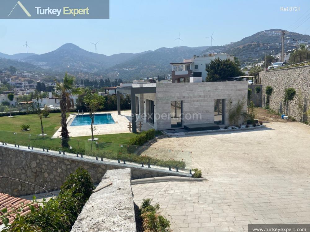 contemporary bodrum properties with a pool in1