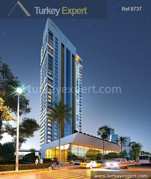 1spectacular tower residences for sale in izmir with luxurious facilities4