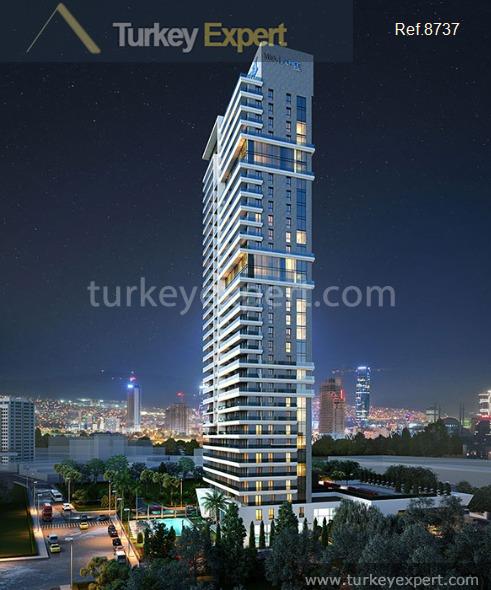 spectacular tower residences for sale in izmir with luxurious facilities24