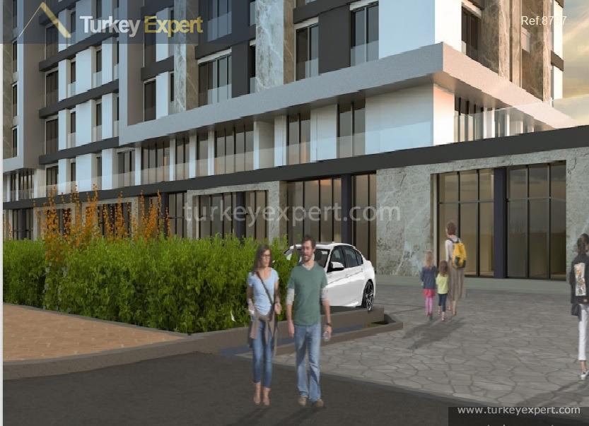 new luxury residential project in beylikduzu with genuine gardens and1