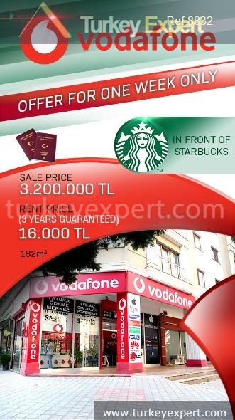 special price for a commercial property suitable for turkish citizenship1