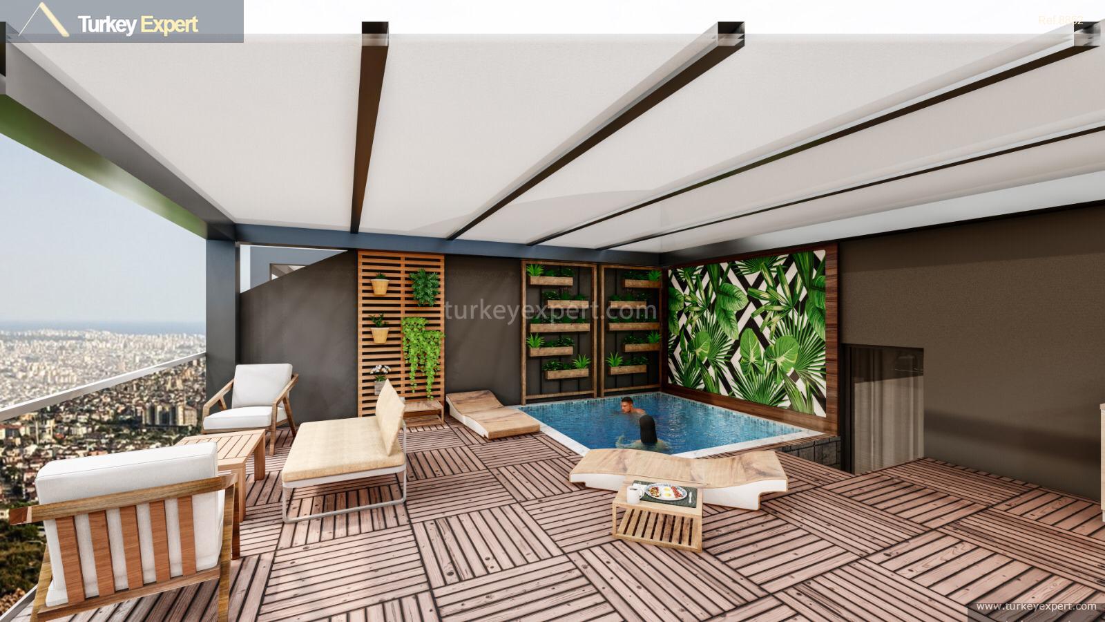 New luxury apartments for sale in Antalya Kepez 1